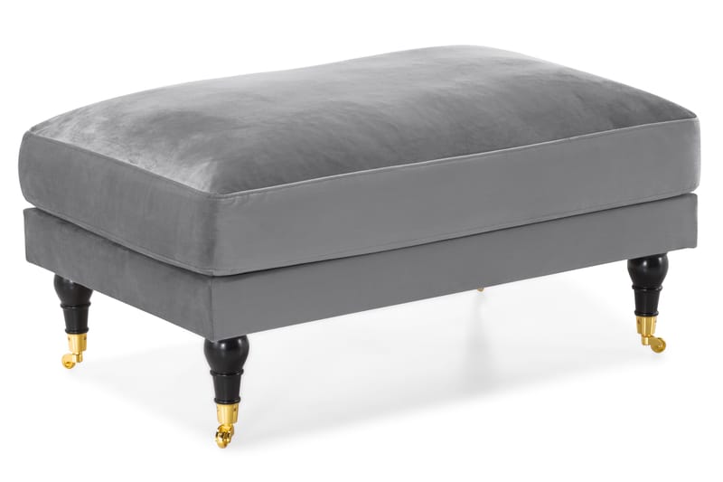 Andrew Soffgrupp 3+2+1 Sammet - Ljusgrå - Möbler - Soffa - Soffgrupp - Howard soffgrupp