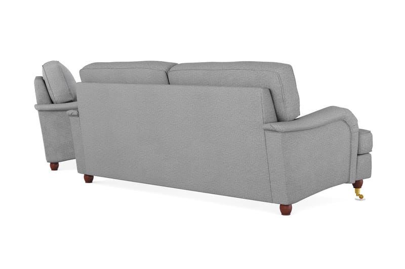 Howard Lyx Soffgrupp 3-sits + 2-sits Tygsoffa - Ljusgrå - Möbler - Soffa - Soffgrupp - Howard soffgrupp