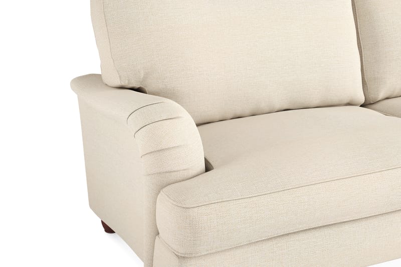 Howard Lyx Soffgrupp 3-sits Soffa + Divanfåtölj i Tyg - Beige - Möbler - Soffa - Soffgrupp - Howard soffgrupp