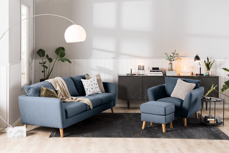 Trend Soffgrupp 2,5-sits+2-sits - Blå - Möbler - Soffa - Soffgrupp - Howard soffgrupp