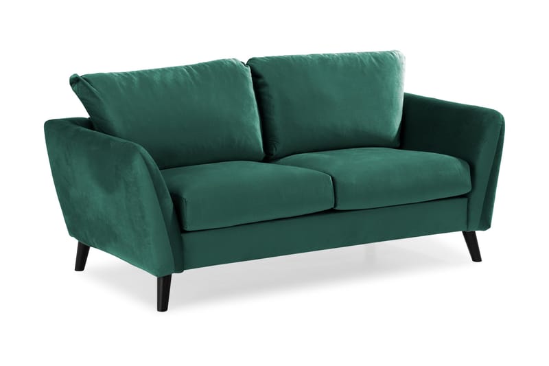 Trend Soffgrupp 3-sits + 2-sits Sammetssoffa - Grön - Möbler - Soffa - Soffgrupp
