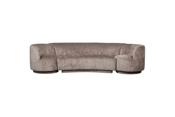 Soffgrupp Kombi-Populär - Taupe - Möbler - Soffa - 4 sits soffa