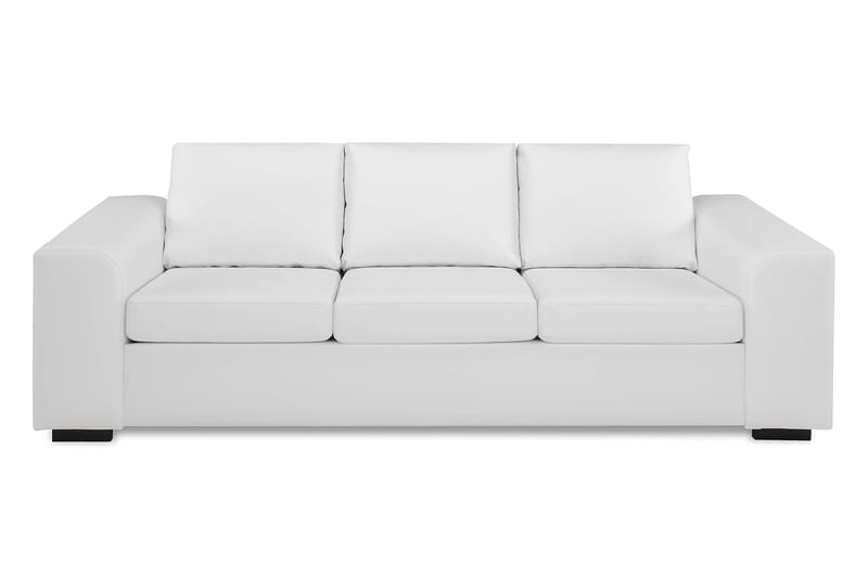 Link Soffgrupp 3-sits + 2-sits Tygsoffa - Vit - Möbler - Soffa - Soffgrupp
