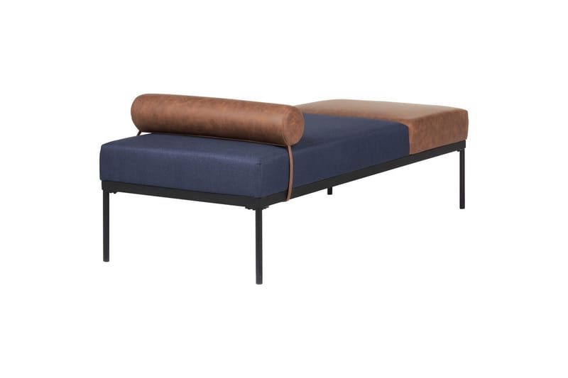 Soffgrupp Malmos Brun/Blå/Svart - Brun/Blå/Svart - Möbler - Soffa - Soffgrupp