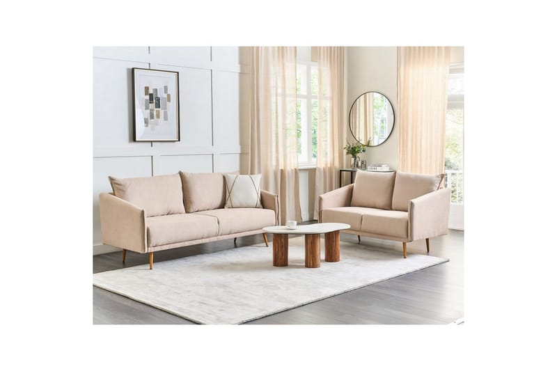 Soffgrupp Maura Sammet - Sammet - Möbler - Soffa - Soffgrupp