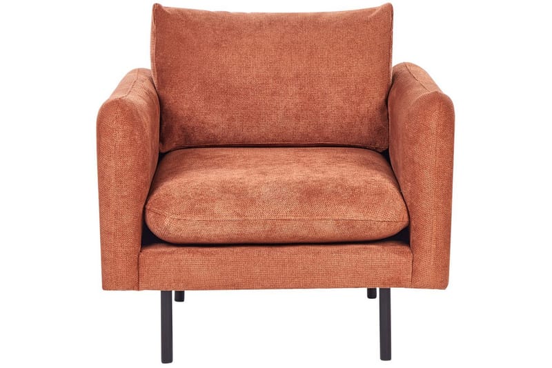 Soffgrupp med fotpall Vinterbro Brun/Svart, Chenille - Brun/Svart, Chenille - Möbler - Soffa - Soffgrupp