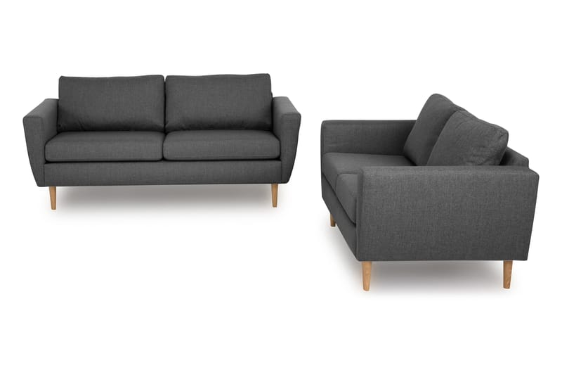 Nordic Soffgrupp 3-sits+2-sits, Mörkgrå