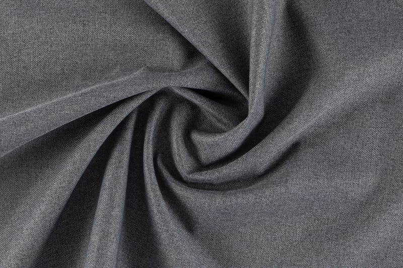 Peppe Soffgrupp 3-sits Soffa + Fåtölj + Fotpall i Tyg - Mörkgrå - Möbler - Soffa - Soffgrupp