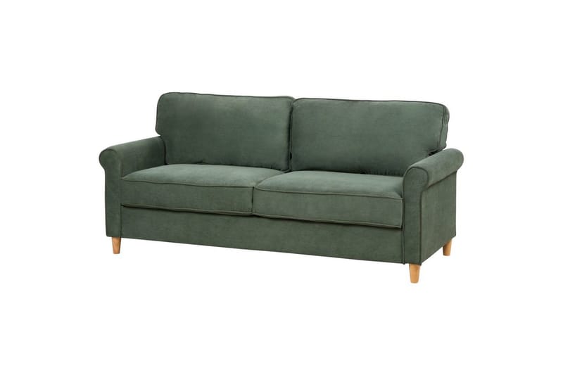 Soffgrupp Ronneby Grönt/ljust trä - Grönt/ljust trä - Möbler - Soffa - Soffgrupp