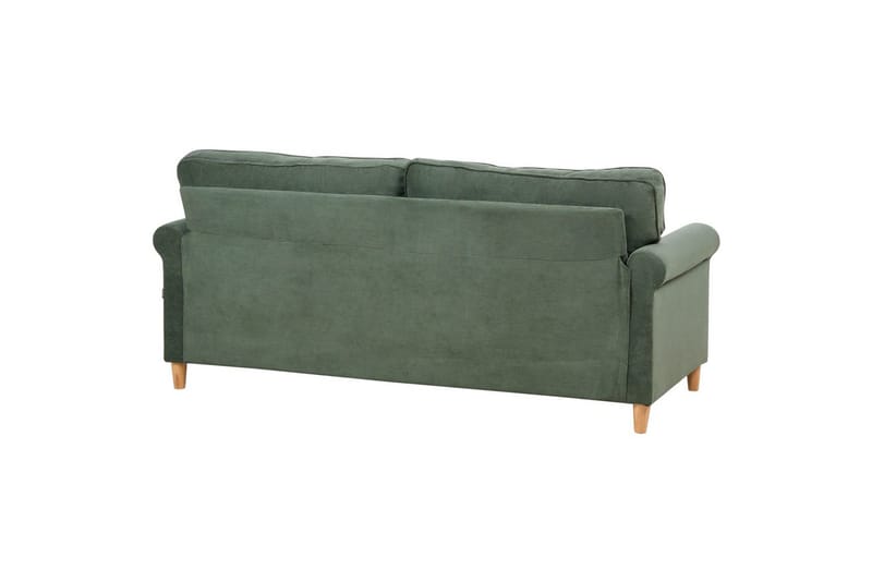 Soffgrupp Ronneby Grönt/ljust trä - Grönt/ljust trä - Möbler - Soffa - Soffgrupp