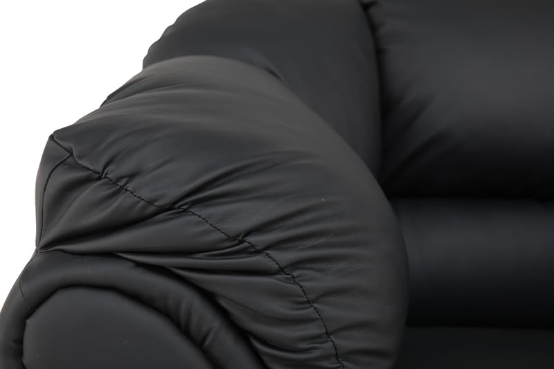 Salvador Soffgrupp 2-sits+Fåtölj Konstläder - Svart - Möbler - Soffa - Soffgrupp