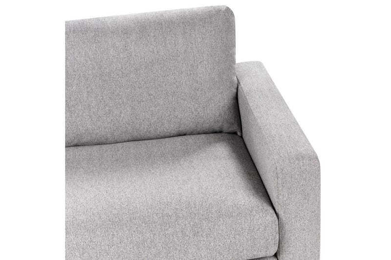 Soffgrupp Siggard Grå/ljust trä, Polyester - Grå/ljust trä, Polyester - Möbler - Soffa - Soffgrupp