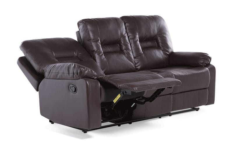 Rovik Soffgrupp 2-Sits+3-Sits+Fåtölj - Brun - Möbler - Soffa - Biosoffa & reclinersoffa