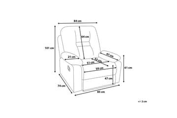 Rovik Soffgrupp 2-Sits+3-Sits+Fåtölj - Brun - Möbler - Soffa - Biosoffa & reclinersoffa