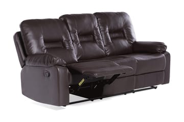 Rovik Soffgrupp 2-Sits+3-Sits+Fåtölj - Brun - Möbler - Soffa - Biosoffa & reclinersoffa
