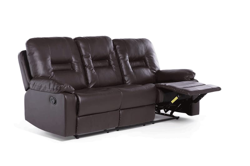 Rovik Soffgrupp 2-Sits+3-Sits+Fåtölj - Brun - Möbler - Soffa - Biosoffa & reclinersoffa