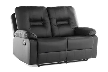 Rovik Soffgrupp 2-Sits+3-Sits+Fåtölj - Svart - Möbler - Soffa - Biosoffa & reclinersoffa