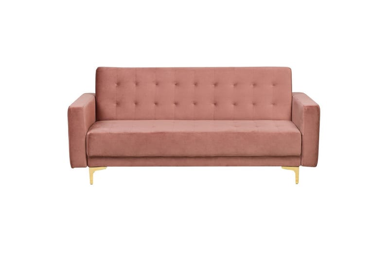 Soffgrupp 5-sits Aberdeen Rosa/guld - Rosa/guld - Möbler - Soffa - Soffgrupp - Howard soffgrupp