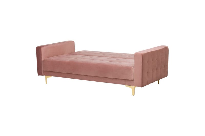 Soffgrupp 5-sits Aberdeen Rosa/guld - Rosa/guld - Möbler - Soffa - Soffgrupp - Howard soffgrupp