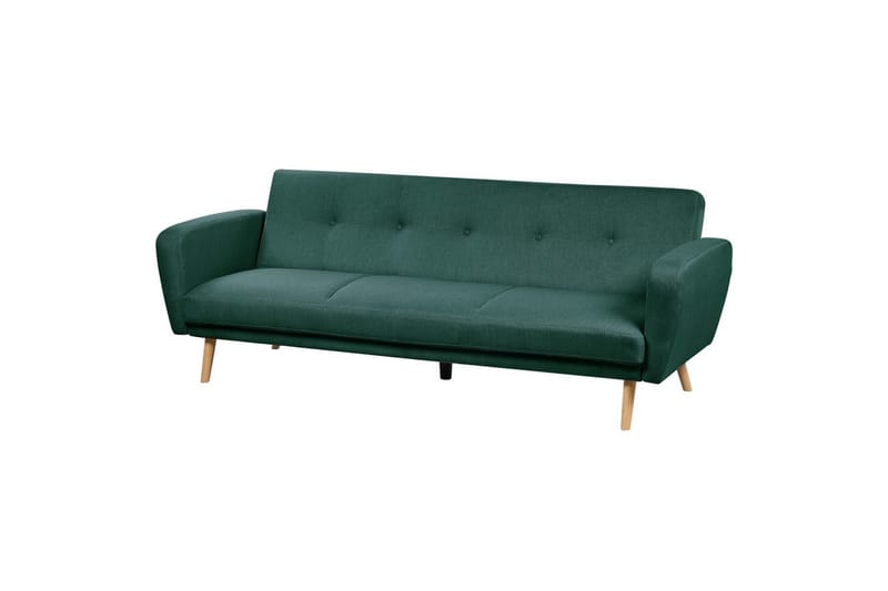 Soffgrupp Florli Grönt/ljust trä - Grönt/ljust trä - Möbler - Soffa - Soffgrupp