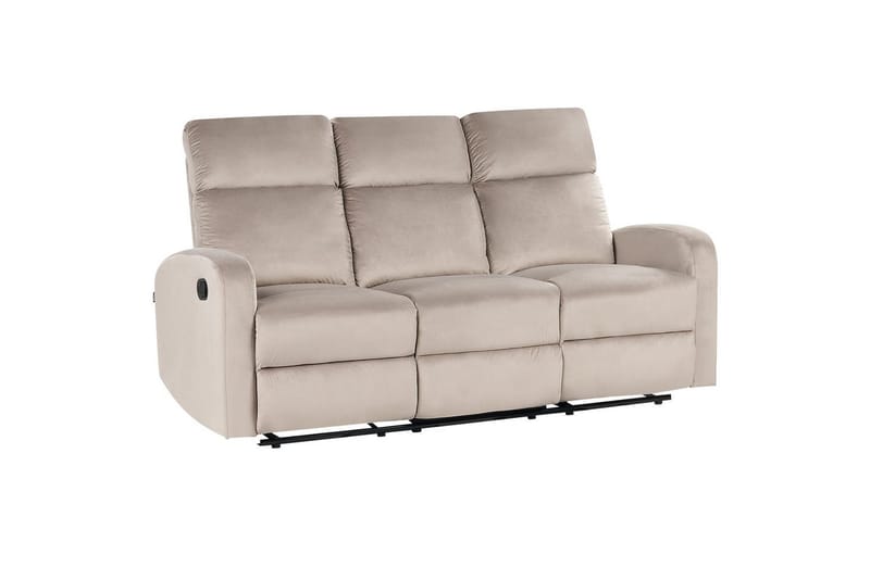 Soffgrupp Recliner manuell Verdal Beige - Beige - Möbler - Soffa - Soffgrupp