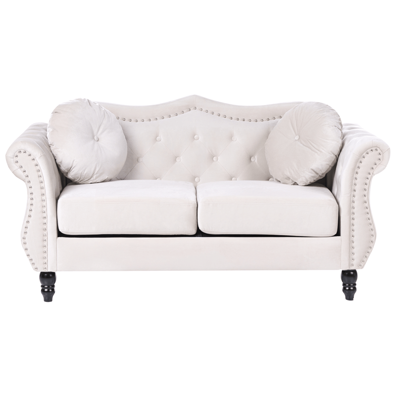 Soffgrupp Skien - Ljusbeige - Möbler - Soffa - Soffgrupp - Chesterfield soffgrupp