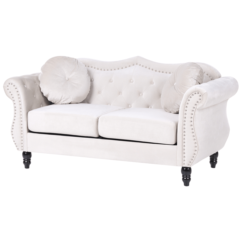 Soffgrupp Skien - Ljusbeige - Möbler - Soffa - Soffgrupp - Chesterfield soffgrupp
