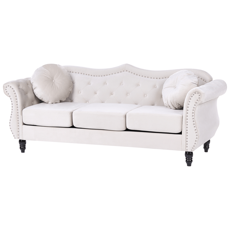 Soffgrupp Skien - Ljusbeige - Möbler - Soffa - Soffgrupp - Chesterfield soffgrupp