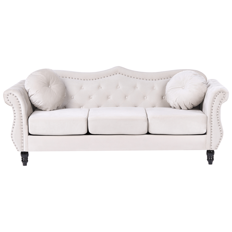 Soffgrupp Skien - Ljusbeige - Möbler - Soffa - Soffgrupp - Chesterfield soffgrupp