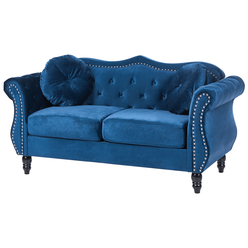 Soffgrupp Skien - Marinblå - Möbler - Soffa - Soffgrupp - Chesterfield soffgrupp