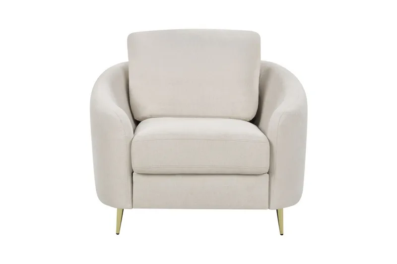 Soffgrupp Trosa Beige/guld - Beige/guld - Möbler - Soffa - Soffgrupp