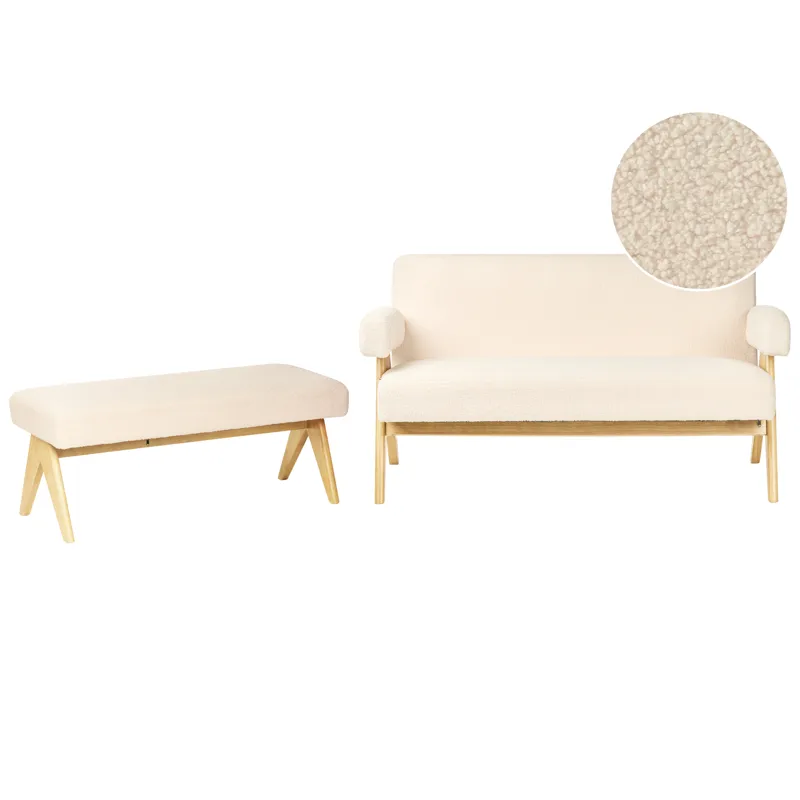 Soffgrupp Tamre, Off-White/Ljusbrun