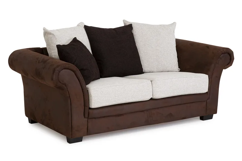 Toronto Soffgrupp 2-Sits+3-Sits+Fåtölj - Brun/Beige - Möbler - Soffa - Soffgrupp - Soffgrupp 3 2 1
