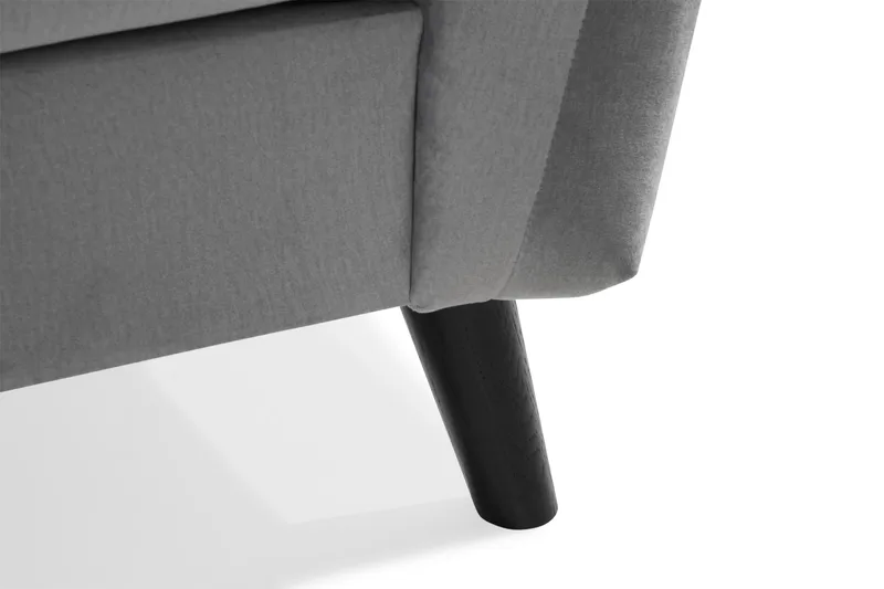 Trend Soffgrupp 3-sits + 2-sits Sammetssoffa - Ljusgrå - Möbler - Soffa - Soffgrupp