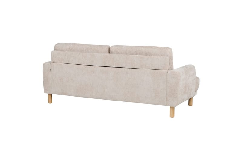 Soffgrupp Tuve Beige/ljust trä, Bouclé - Beige/ljust trä, Bouclé - Möbler - Soffa - Soffgrupp
