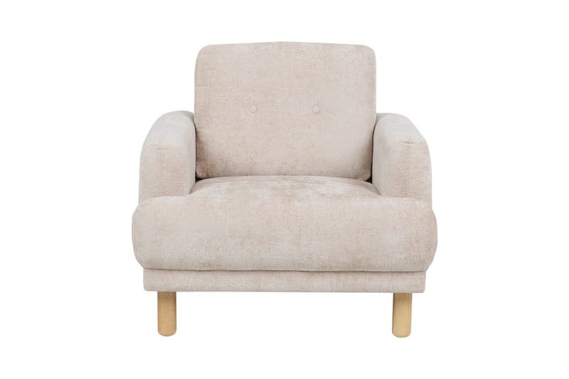 Soffgrupp Tuve Beige/ljust trä, Bouclé - Beige/ljust trä, Bouclé - Möbler - Soffa - Soffgrupp