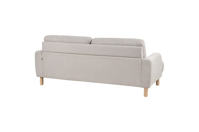 Soffgrupp Tuve Beige/ljust trä, Polyester - Beige/ljust trä, Polyester - Möbler - Soffa - Soffgrupp