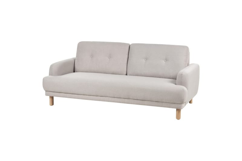 Soffgrupp Tuve Beige/ljust trä, Polyester - Beige/ljust trä, Polyester - Möbler - Soffa - Soffgrupp
