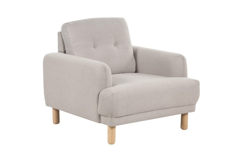 Soffgrupp Tuve Beige/ljust trä, Polyester - Beige/ljust trä, Polyester - Möbler - Soffa - Soffgrupp