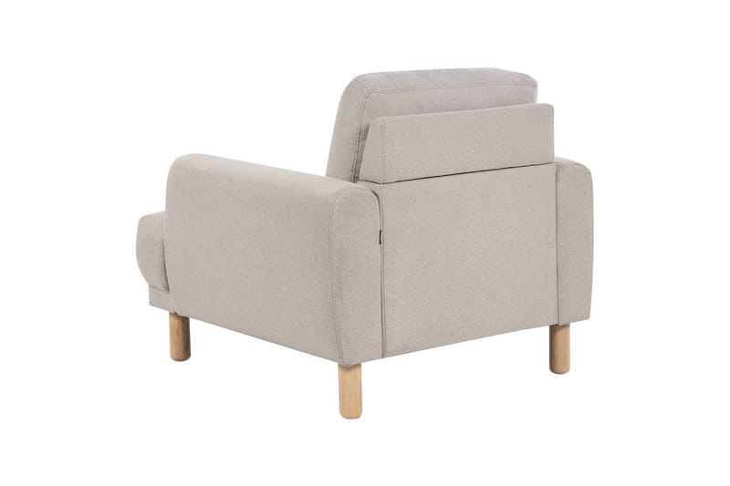Soffgrupp Tuve Beige/ljust trä, Polyester - Beige/ljust trä, Polyester - Möbler - Soffa - Soffgrupp
