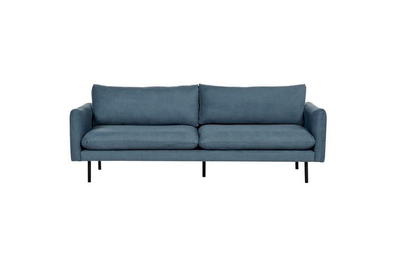 Soffgrupp Vinterbro Blå/Svart, Chenille - Blå/Svart, Chenille - Möbler - Soffa - Soffgrupp