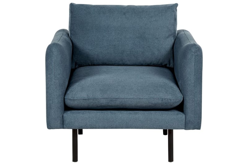 Soffgrupp Vinterbro Blå/Svart, Chenille - Blå/Svart, Chenille - Möbler - Soffa - Soffgrupp