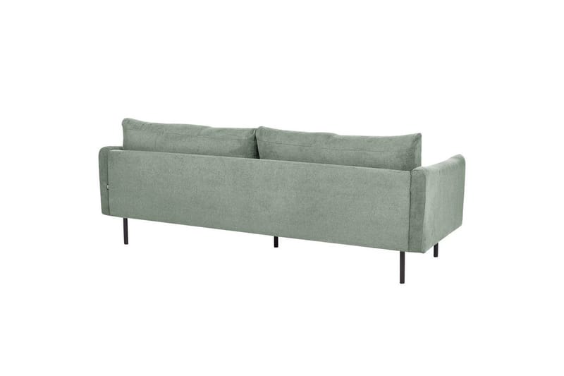 Soffgrupp Vinterbro Grön/Svart, Polyester - Grön/Svart, Polyester - Möbler - Soffa - Soffgrupp