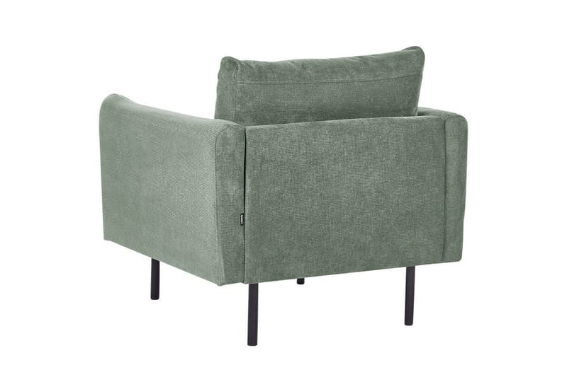 Soffgrupp Vinterbro Grön/Svart, Polyester - Grön/Svart, Polyester - Möbler - Soffa - Soffgrupp