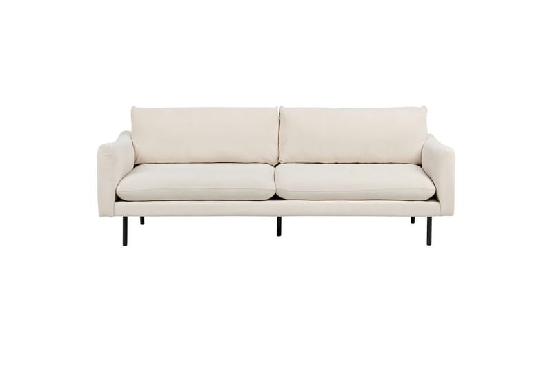 Soffgrupp Vinterbro Ljusbeige/svart, Polyester - Ljusbeige/svart, Polyester - Möbler - Soffa - Soffgrupp