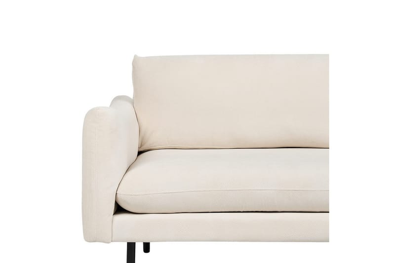 Soffgrupp Vinterbro Ljusbeige/svart, Polyester - Ljusbeige/svart, Polyester - Möbler - Soffa - Soffgrupp