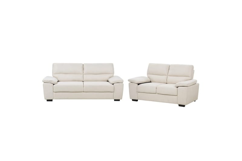 Soffgrupp Vogar Beige/svart - Beige/svart - Möbler - Soffa - Soffgrupp