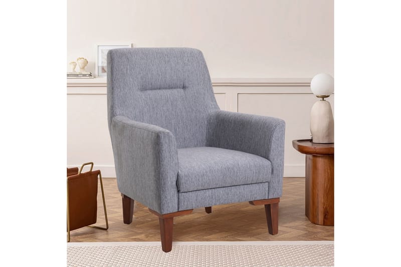 Wyong Soffgrupp 3-sits Soffa + Fåtölj - Grå - Möbler - Soffa - Soffgrupp