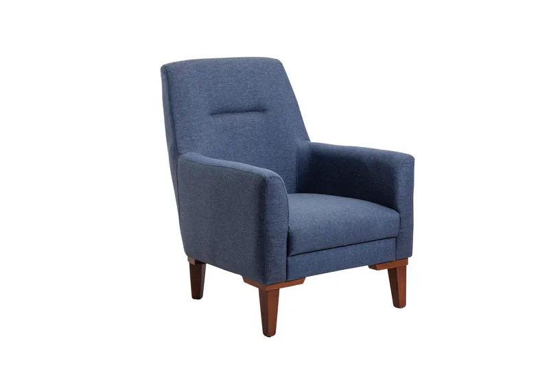 Wyong Soffgrupp 3-sits Soffa + Fåtölj - Mörkblå - Möbler - Soffa - Soffgrupp