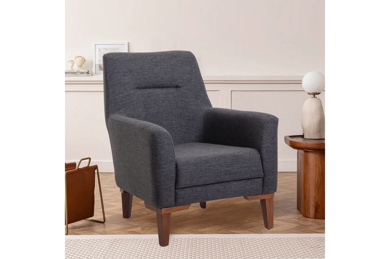 Wyong Soffgrupp 3-sits Soffa + Fåtölj - Antracit - Möbler - Soffa - Soffgrupp